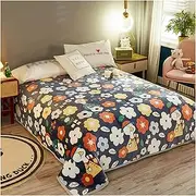 CVBFDB Four Seasons Blankets Fleece Plaids Multisize Bed Sheet Multifunctional Bedspread Travel Blanket(200x230cm)