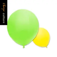 在飛比找PChome24h購物優惠-BI-03037A 台灣製-10吋螢光圓形氣球/大包裝