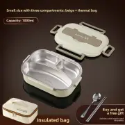 304 Stainless Steel Insulated Lunch Box Compartment Lunch Container School
