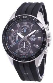 Casio EDIFICE Chronograph Stopwatch Retrograde EFV-550P-1AV 100M Mens Watch