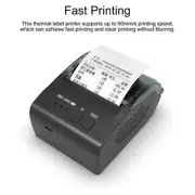 58mm Thermal Printer BT4.0 90mm/s 100km TPH 203DPI USB Interface ShippingLabel