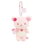 懶懶熊 拉拉熊 懶妹 溫泉 系列 牛奶 草莓 頭飾 可愛 粉紅 吊飾 玩偶 娃娃
