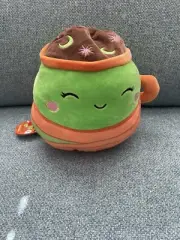 Squishmallow Keir & Medea Flip-a-mallows Candy Apple & Latte 8" Plush 2023 New
