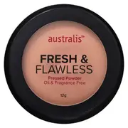Australis Fresh & Flawless Pressed Powder - Darkest Olive
