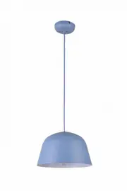 Symmetrical Angled Dome Scandinavian Pendant Light - Blue
