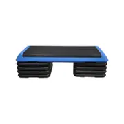 XL - Aerobic Step - 110cm*40cm Cardio Exercise Stepper - Blue Stepper 8 Risers