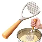 Stainless Steel Handle Potato Masher & Ricer Mash Potatoes Vegetables Tool AN