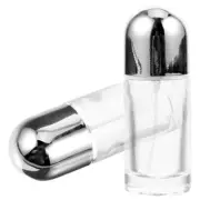 2 Pcs Perfume Bottle Travel Clear Glass Atomizer Fragrance Sample Bottles