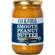 Fix & Fogg Smooth Peanut Butter 750g