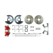 For 1967-1967 Pontiac Firebird Rear Brake Conversion Kit The Right Stuff