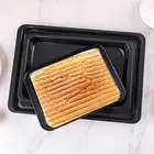 Cake Tray Convenient Dishwasher Safe Food Grade Baking Mold Rounded Edge