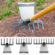 Gardening Hoe Iron Weeding Rake Agricultural Tools Grasping Raking Hoe Accessory