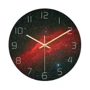 CC025 Creative Starry Pattern Wall Clock Mute Wall Clock Quartz Wall Clock For Home Office Decorations