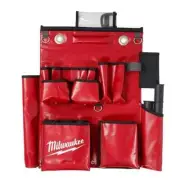 Milwaukee Tool Apron 23.62" Lineman's Compact Aerial Viny Collapsible Small Red