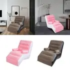 Inflatable Lounge Chair Folding Lazy Sofa Seat Air Bench for Home Gaming