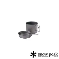 在飛比找momo購物網優惠-【Snow Peak】Trek鈦金屬個人鍋 1400 SCS