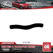 Gates Upper Radiator Hose for Toyota Crown MS65 2.6L 4M 1971-1974