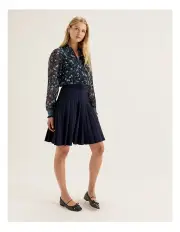 [REVIEW] Elgin Knit Skirt in Ink