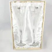 Oleg Cassini Crystal Clear Wine Glasses Set Of 2