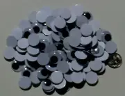 100 x 15mm Googly Eyes Craft Joggle Scrapbooking 100pcs 50 pairs FREE POSTAGE
