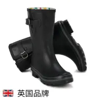 在飛比找蝦皮購物優惠-evercreatures英國雨靴女水鞋成人雨鞋女天然橡膠防