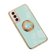 Cyan Magnetic Shockproof Ring Holder Case Cover For Samsung S22 Ultra S22Plus Note 20