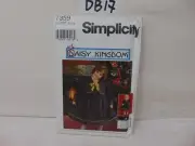 NEW UNCUT SIMPLICITY DAISY KINGDOM PATTERN 7359 GIRL & DOLL DRESS SZ HH 3,4,5,6