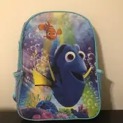 Finding Dory Canvas Backpack For Toddlers With Adjustable Straps 15ins