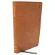 Net Bible, Thinline, Leathersoft, Brown, Indexed, Comfort Print: Holy Bible