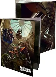 Ultra PRO - Dungeons & Dragons Character Folio - Keys from The Golden Vault - Organize & Store your Notes, Character Sheets, & Spell cards Includes Two 9 Pocket Page for Standard Size Cards