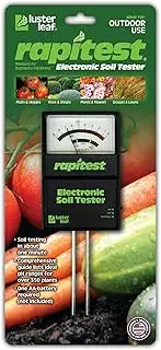 Luster Leaf 1860 Rapitest Electronic Soil Tester, Black