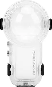 Generic Diving Camera Case for in Sta360 X5 Camera, 60M Water Proof Sealed Housing Compatible with Magnetic Fast Release Base, Protective Case for Diving, Snorkeling, Swimming