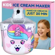 1.2 Quart Unicorn Electric Ice Cream Maker Machine for Kids – Best Countertop Ic