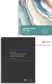 Laying Down the Law, 12th edition and LexisNexis Concise Australian Legal Dictio