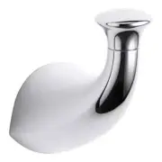 KOHLER Alteo Robe Hook in Polished Chrome 37055-CP (Lot of 2) Bathroom Hooks