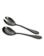[Stanley Rogers] Albany Onyx Salad Fork & Spoon 2 Piece Set in Black