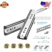 Smooth Operating 36-Inch Heavy Duty Drawer Slides - Ball Bearing, Locking Design