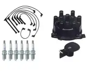 Spark Plug Ignition Wires Cap Rotors Plugs for Nissan Pathfinder 3.0L 1990 1995 (for: Nissan)