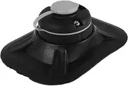 Abaodam Fishing Rod Holder: PVC Boat Fishing Rod Holder Rack - Flag Pole Support Base Mount Bracket Accessories for Inflatable Kayak Boat Outdoor