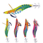 Needle Hooks and Luminous Tail Squid Jigs Hook Octopus Tackle Bait 25#