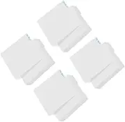 TEHAUX 4sets Vinyl Album Display 10 Record Dividers Bookshelf Tabs for Library Organization 10pcs*4