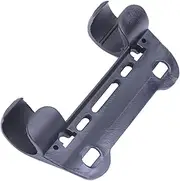 Bike Pump Holder - ABS Bike Pump Holder with Double Clip Design | Easy Installation Bracket for Air Pump Attachment, Fits Most Bikes with Holes, Black, Se référer au descriptif, Refer to description