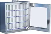 Mobile Phone Storage Cabinet 304 Stainless Steel Smart Password Lock Mobile Phone Safe Mobile Phone Safe,Sturdy and Durable Simple and Beautiful,Suitable for School Restaurant Office and Factory(60 gr