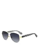 kate spade new york Dalia Pilot Sunglasses, 58mm