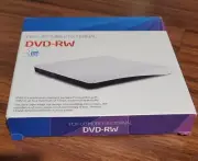 External CD/DVD Drive for Laptop, USB 3.0 Ultra-Slim Portable Burner Writer