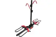 2-Bicycle Bike Rack with 2" Hitch Mount Platform | Rear Car Carrier | Foldable