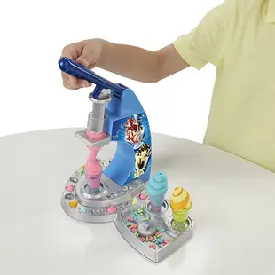 【培樂多Play-Doh】創意DIY無毒黏土 廚房系列-雙醬冰淇淋遊戲組 E6688(幼兒兒童玩具/益智玩具/家家酒)