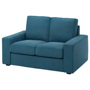 KIVIK compact 2-seat sofa, Tallmyra blue
