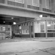 Britains first drive through Post Office in Leicester which op - 1959 Old Photo