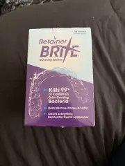 2 Boxes Retainer Brite RB-92 Cleaning Tablets 96 Count 30 Day Exp 2025
